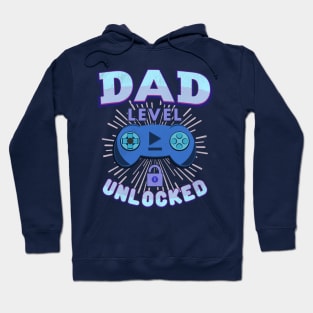 Dad Level Unlocked Gaming Console Hoodie